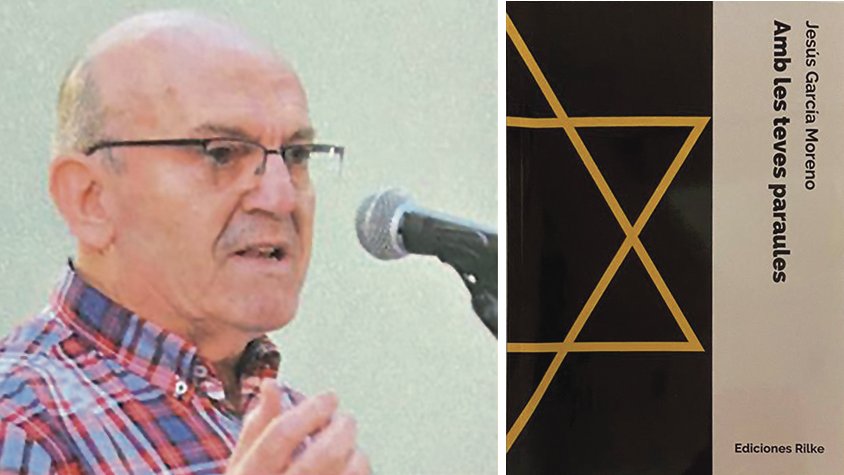 El poeta Jesús García Moreno presenta el seu llibre 'Amb les teves paraules'