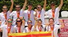 Catalunya amb integrants del Beach Tennis Prat revalida el Campionat d'Espanya per Autonomies