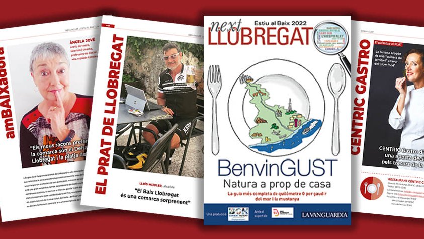Al 'BenvibGUST' apareixen l'alcalde Lluís Mijoler, la xef Susana Aragón i l'actriu Àngela Jové