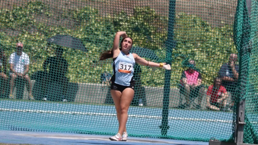 Ingrid Molina aconsegueix la medalla de plata en pes