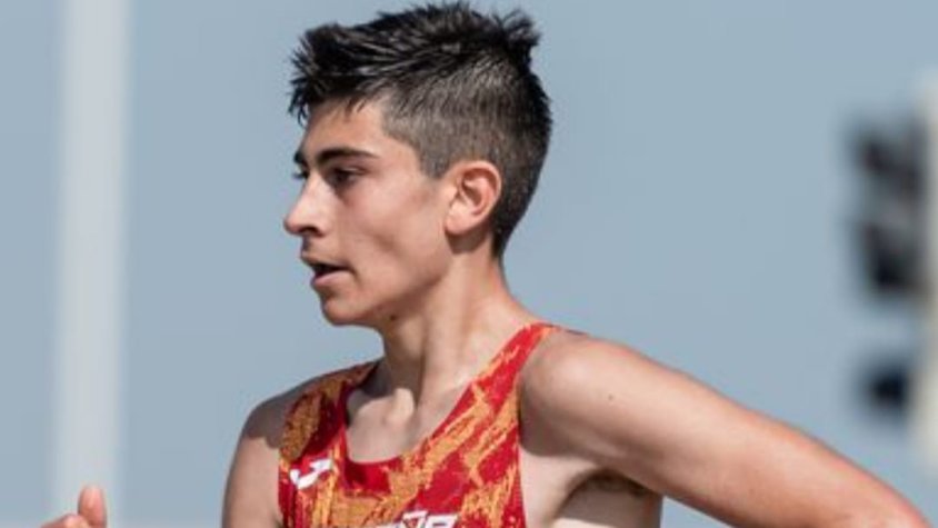 Cinquè lloc del marxador Oscar Martínez al Mundial sub 20