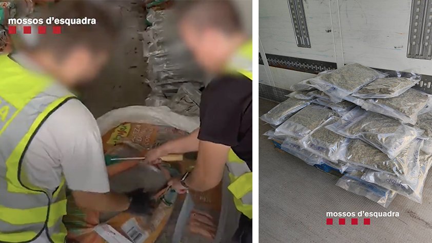 Detinguts quatre homes al Prat per tràfic de drogues