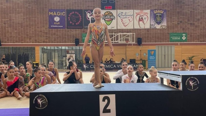 Erin Adam, al segon lloc del podi a Viladecans
