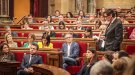 El Parlament insta el Govern, la Moncloa i Aena a tornar a parlar sobre l'aeroport del Prat