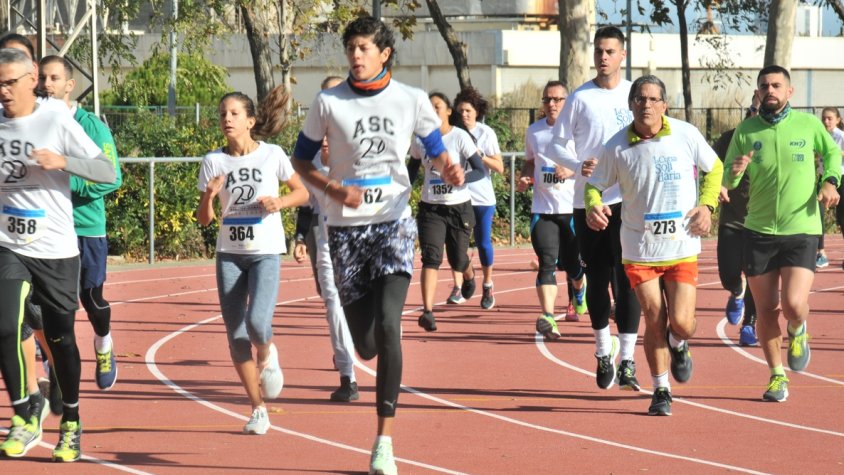 Imatge de la Cursa Solidària que es va celebrar al 2019
