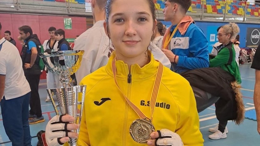 Lucia Sánchez, campiona de Catalunya