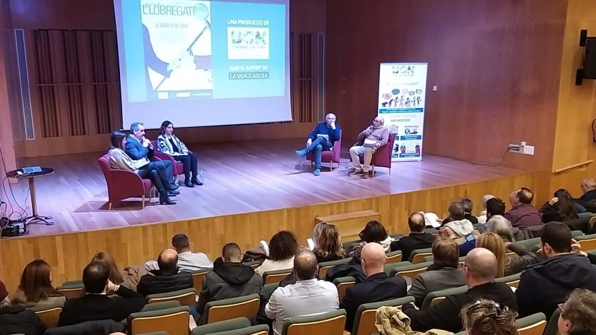 Presentació de l''Anuari 2023 Next Llobregat. La Batalla del Baix' al Palau Falguera de Sant Feliu 