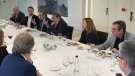 Trobada de l’exconseller Giró amb empresaris del Prat per tractar els reptes econòmics de la ciutat
