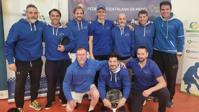 L'equip del Pàdel Barcelona-El Prat puja a 1a
