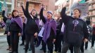 La diversitat marca la marxa feminista del Prat