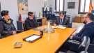 Salvador Illa, primer secretari del PSC, visita el Prat