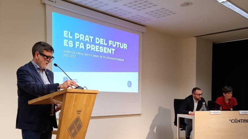 Lluís Mijoler presenta el balanç del compliment del PAM, que arriba al 90%, segons l'alcalde