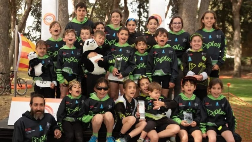 Molts esportistes pratencs es van donar cita a Balaguer per disputar el CNC de Duatló de Muntanya