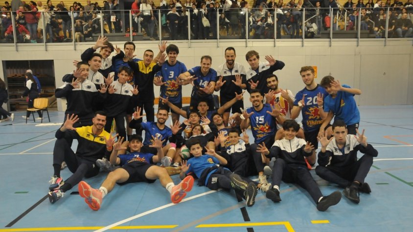 Els Vikings en un dels seus partits al Julio Méndez