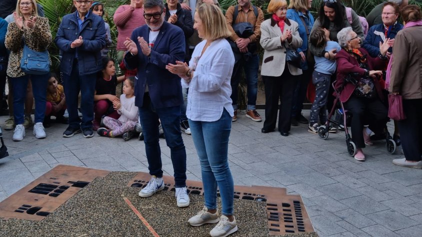 El perfil de la plaça de la Constitució de Garrovillas ha estat dissenyat per Fernando Domínguez