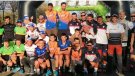L'equip masculí del Prat Triatló 1994, campions de la Divisió d'honor de Duatló de Carretera