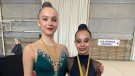 Berzosa amb dues medalles i Ozerova amb una, pugen al podi de la 2a fase de la Copa Catalana de Rítmica