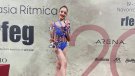 Medalla de bronze d'Alma Martin al Campionat Nacional de Gimnàstica Rítmica
