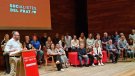 Eufòria socialista en la presentació de la candidatura 