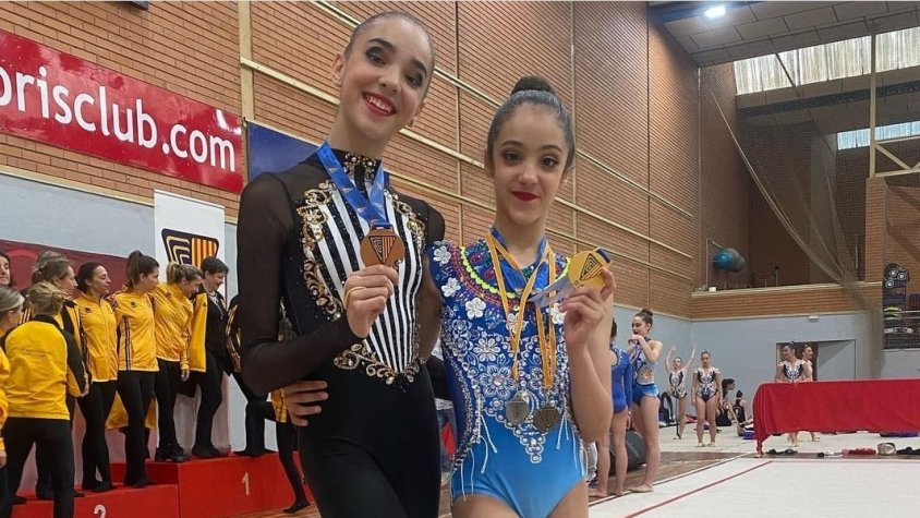 Alma Martín i Dariana Rodríguez estaran al Campionat d'Espanya de conjunts