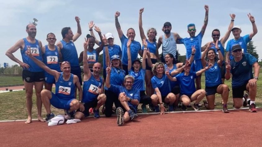 Gran actuació dels veterans del conjunt d'atletisme potablava
