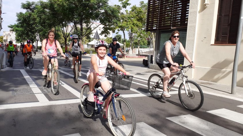 La Bici va ser la protagonista per un dia pels carrers del Prat