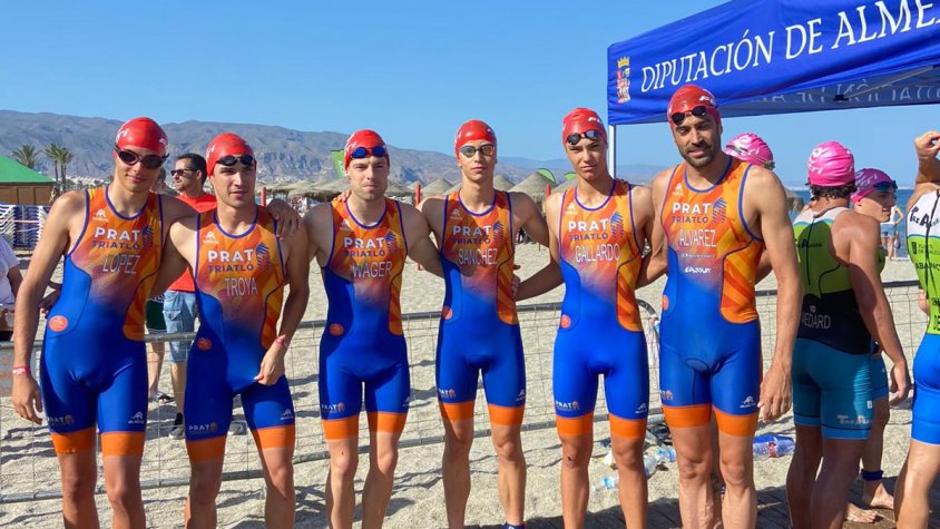 L'equip masculi a Roquetas de Mar