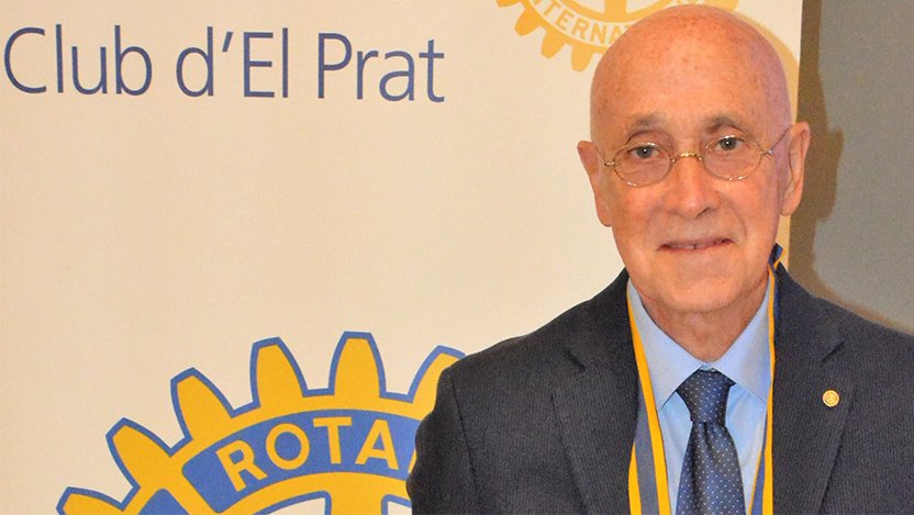 Pere Manuel Azuara, nou president del Rotary Club del Prat