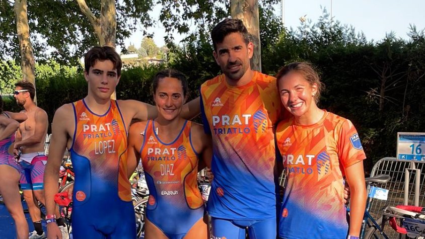 Equip mixte del Prat Triatló