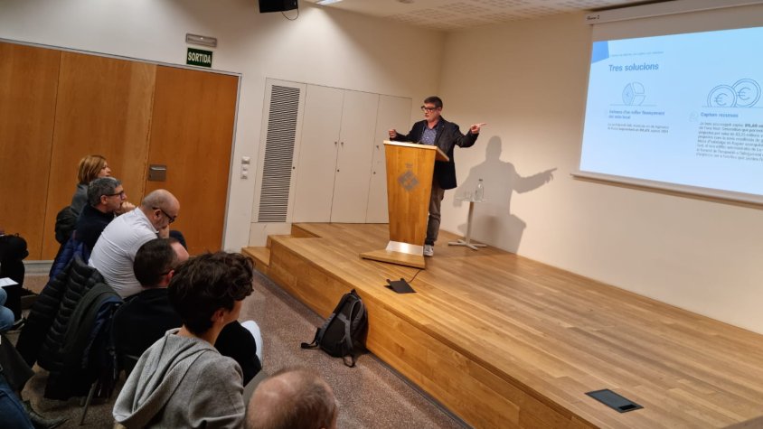 Mijoler explica aquest dilluns al Cèntric el pressupost que presenta l'equip de govern