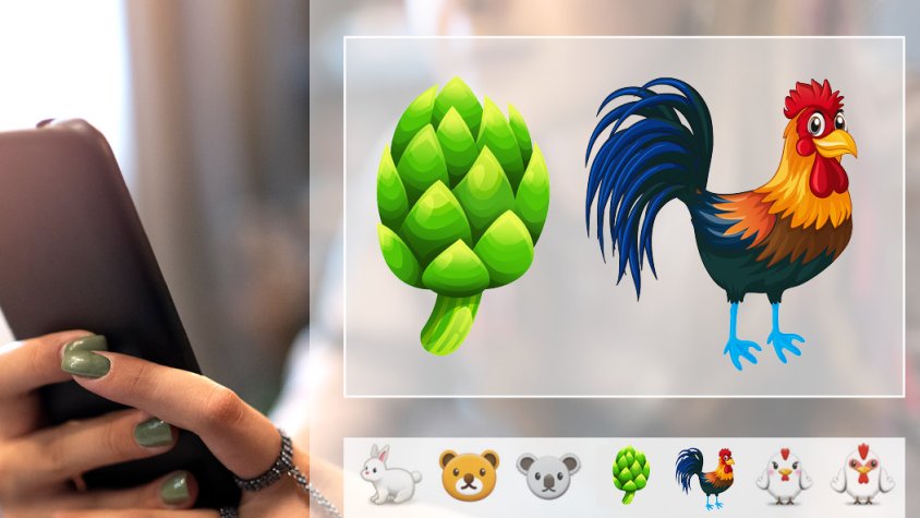 La Carxofa Prat i el pollastre Pota Blava, futures emoticones del Whatsapp