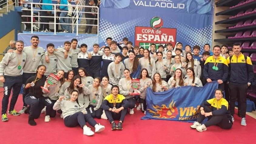 Gran participació potablava a la Copa d'Espanya de promoció de Voleibol