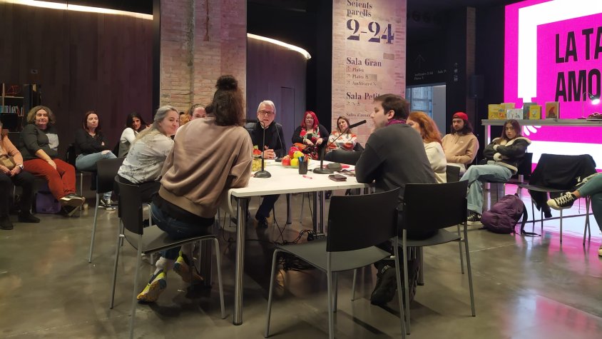 El context era el d'un sopar càlid i familiar
