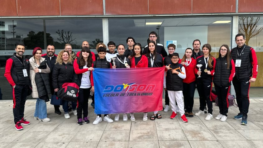 La representació del Do Jon als Campionats de Catalunya de Taekwondo