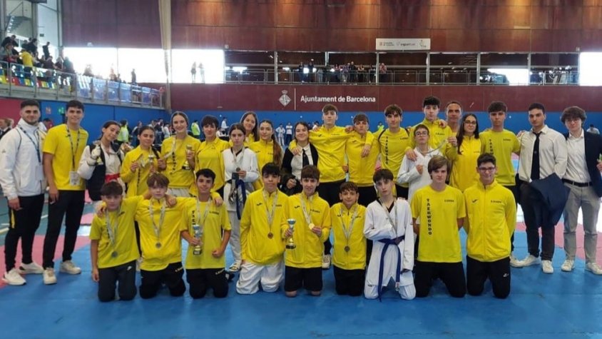 L'equip del Gym Studio Fran Martín va obtenir un total de sis medalles d'or, quatre de plata i tres de bronze