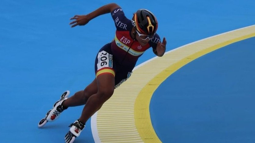 Luisa González a una prova del Campionat del Món a Itàlia del passat setembre