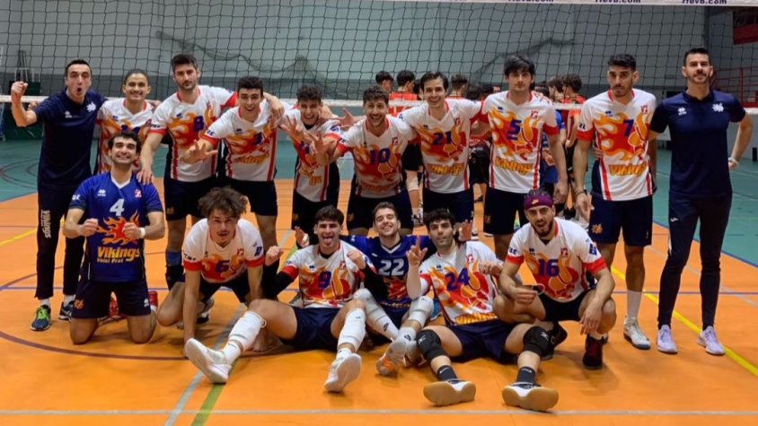 Victòria de Vikings Vòlei Prat a Xàtiva 0-3