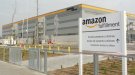 Treballadors discapacitats d'Amazon el Prat protesten contra la sobrecàrrega de feina