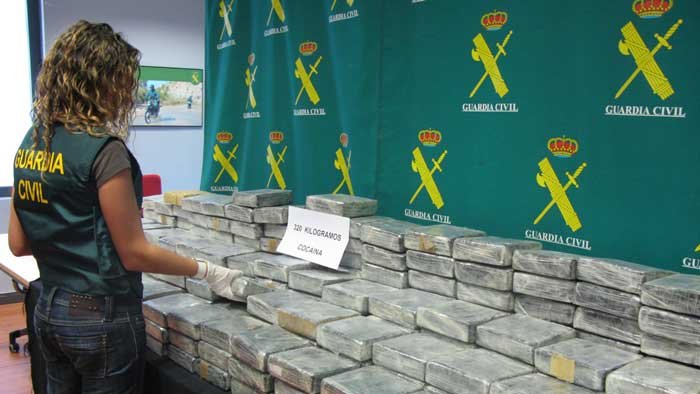 Imatge d'arxiu d'una incautació de droga
