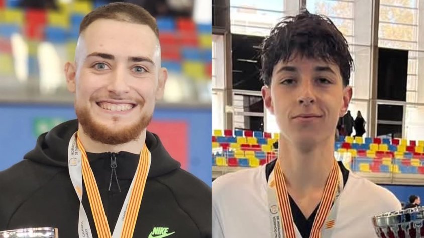 Pau Dorca i Daniel López, campions de Catalunya Absoluts