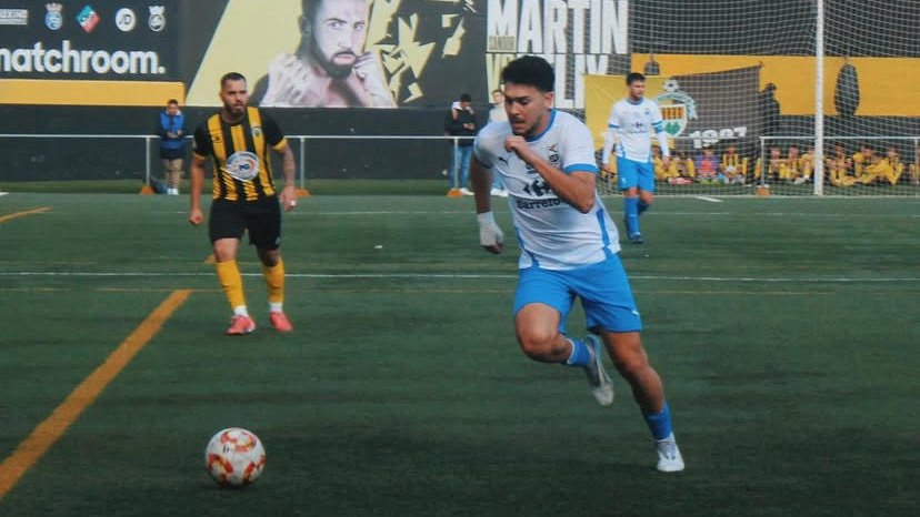 Empat final de l'AE Prat al camp de Nou Barris