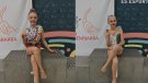 Nerea Mateos i Isabella Plamenov, plata a la 1a Fase de la Copa Catalana Individual Base de Gimnàstica Rítmica