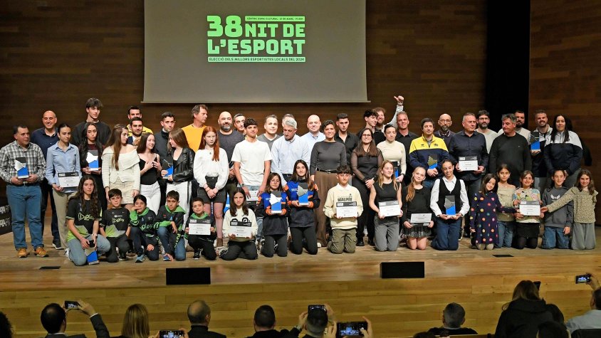 Guanyadors i nominats Nit de l'Esport 2025