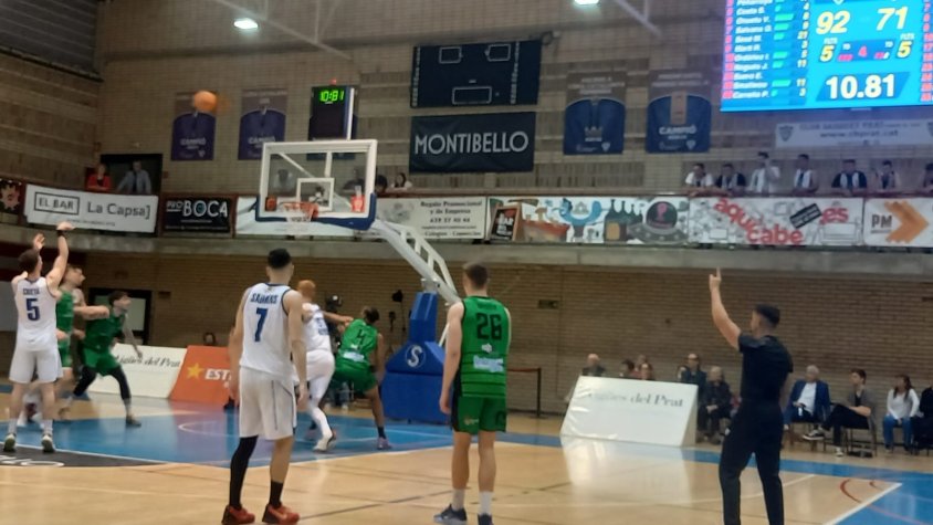 El CB Prat es va imposar a Ponferrada al Joan Busquets per 94-71