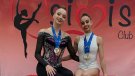 Berzosa subcampiona i Ozerova tercera al Campionat de Catalunya de Rítmica