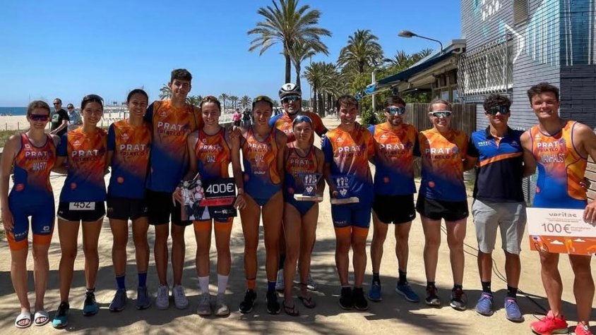 Doblet del Prat Triatló 1994 a Mataró
