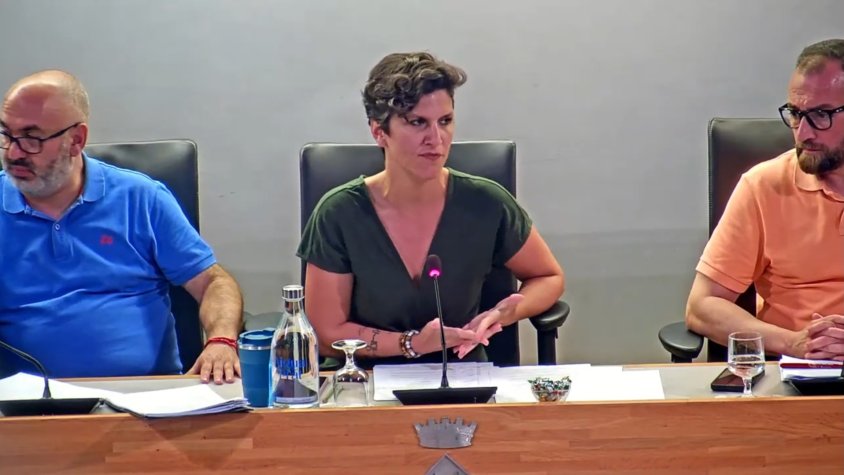 Alba Bou i Juan Pedro Pérez en un moment de la sessió