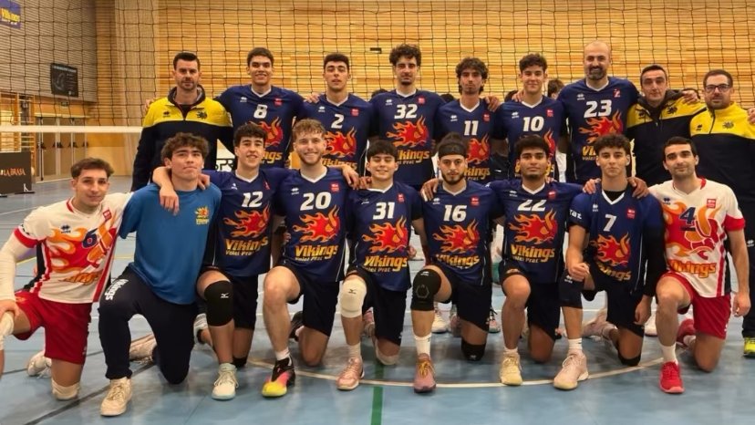 Víkings Vòlei Prat va guanyar  3-0 al Pavelló Julio Méndez