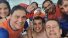 Primer lloc masculí i tercera posició general per equips dels veterans del CN Prat a Esplugues