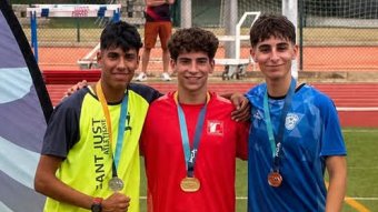 Bronze en salt de llargada per a Alejandro Colomino